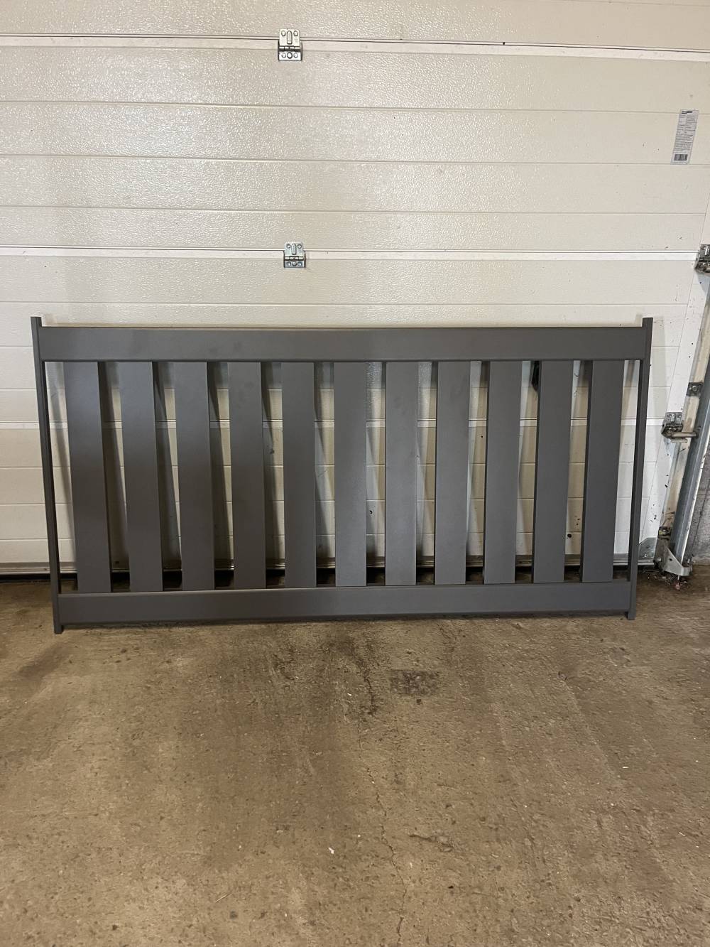 Clôture type barreaudée