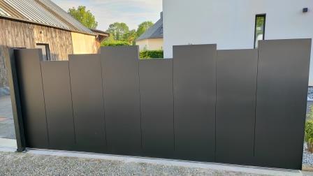 Portail Gamme acier moderne compresse